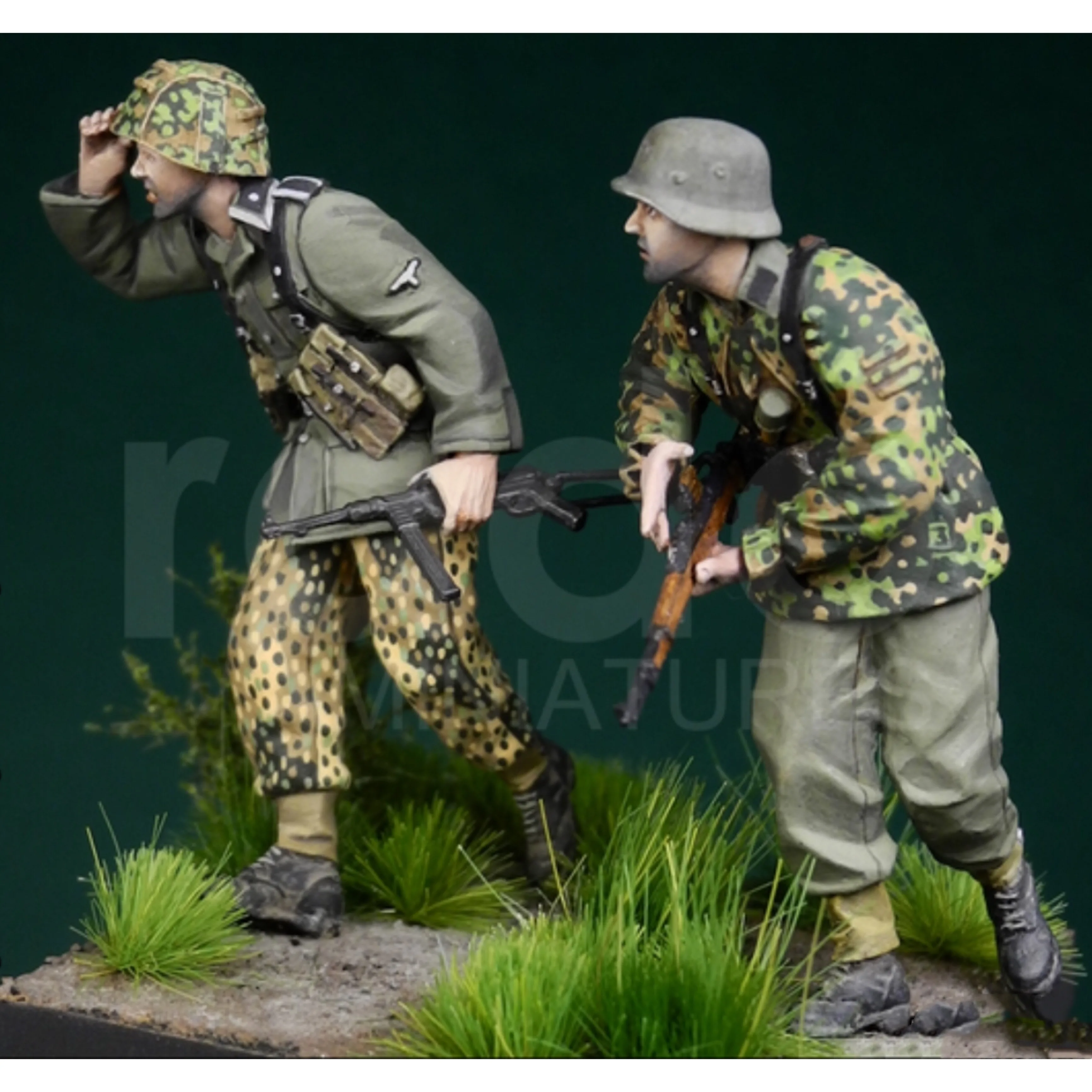 1/35 Фигурка модели из смолы GK, Военная тема Второй мировой войны, комплект в разобранном виде и неокрашенный