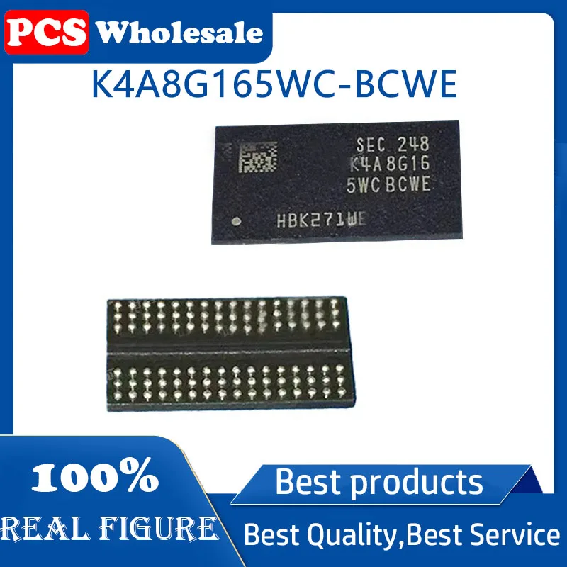 1 шт. Оригинальный K4A8G165WC-BCWE 8 ГБ точечный чип памяти 512 *16 упаковка BGA96