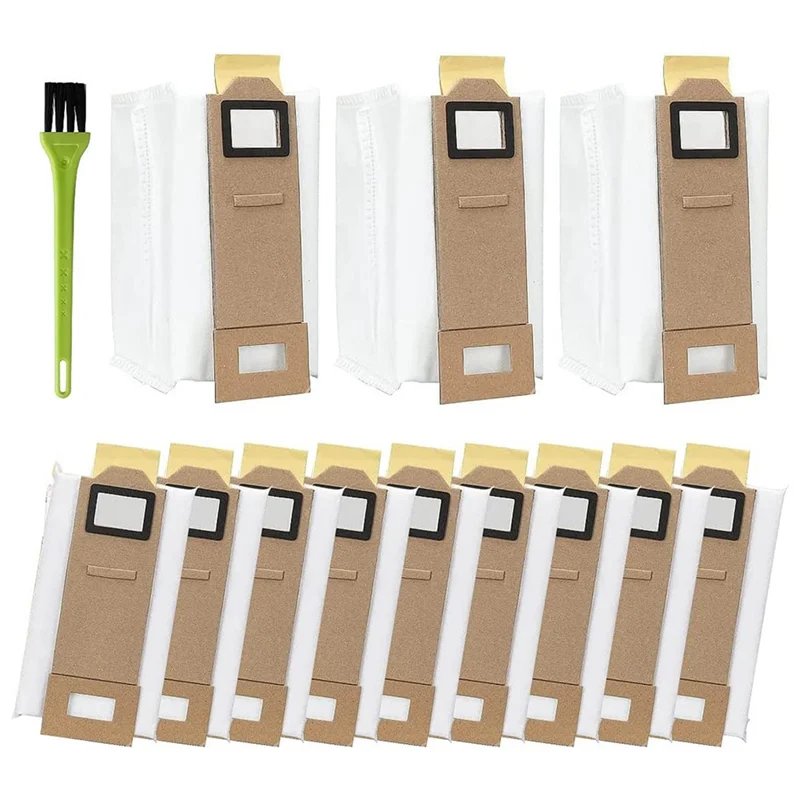 12 упаковок аксессуаров для пылесборников Xiaomi Roborock S7 S7 Plus S7 + Запасные части для пылесоса Мешки для пылесоса