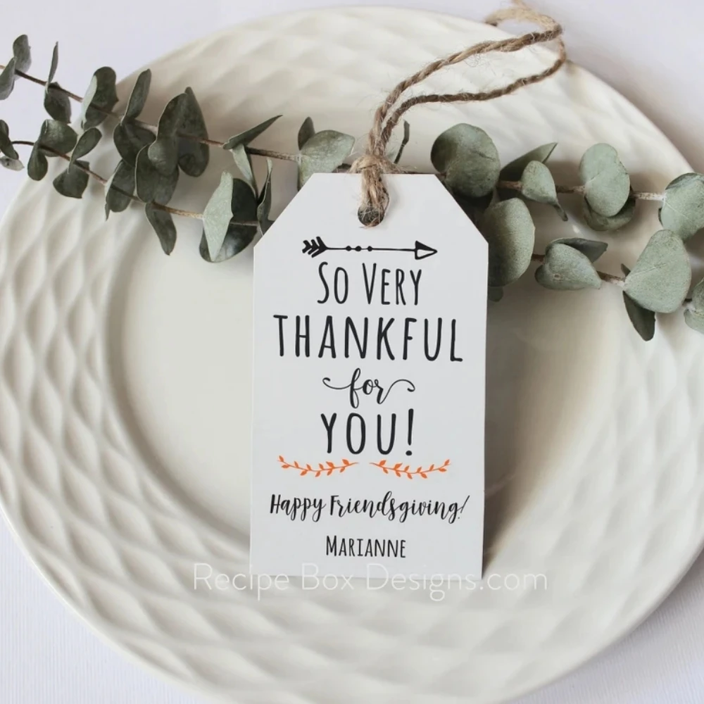 25 Пользовательских Тегов для Подарков Друзьям, Так Что Очень благодарны, Теги, Благодарение на День Благодарения, Вечеринка, Приветственный Пакет, Свадебные Благодарственные теги
