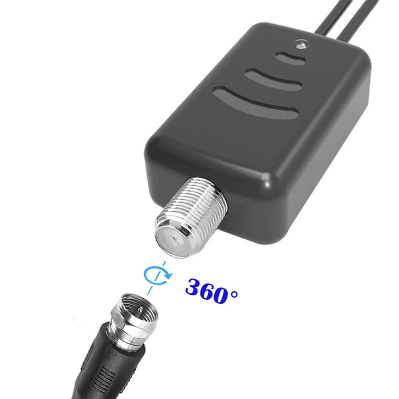 3-кратный антенный усилитель HDTV Усилитель сигнала телевизионной антенны высокой четкости с комплектами USB-источников питания Изображение 5 