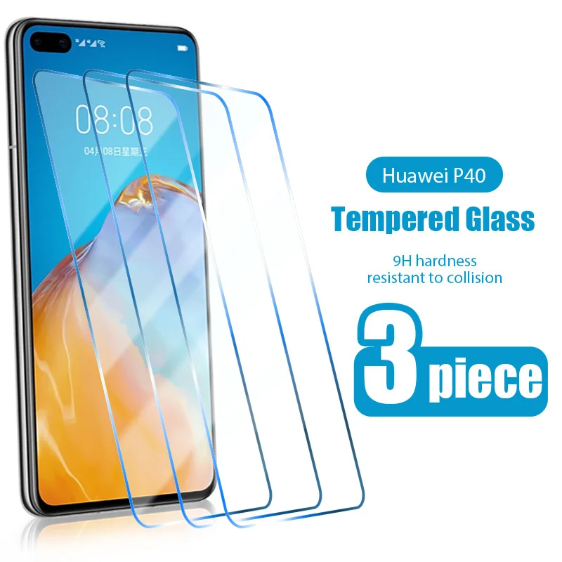 3шт Закаленное защитное стекло для Huawei Mate 30 20 10Lite P Smart 2019 Для Huawei P Smart 2019 2020 S Z Стеклянная защитная пленка для экрана