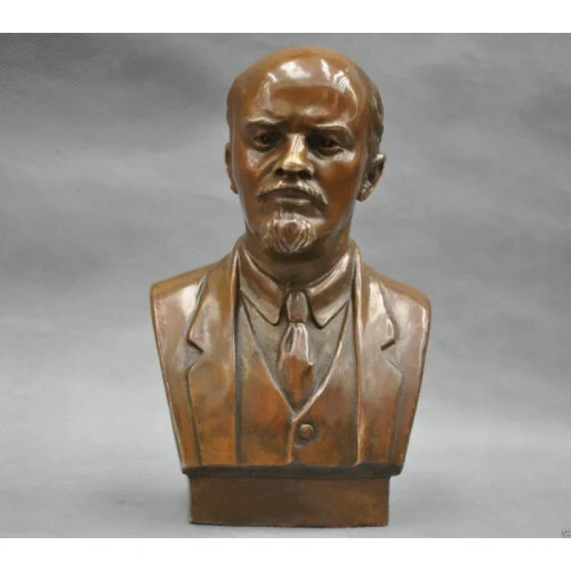 7-дюймовая бронзовая статуя советского лидера Владимира Ильича Ульянова, бюст Ленина