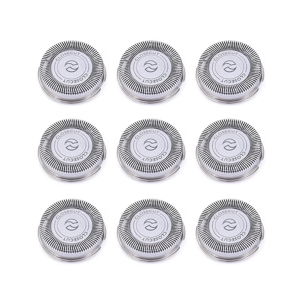9 упаковок сменных головок SH30 для бритв Philips Norelco серий 3000, 2000, 1000 и S738 с прочными острыми лезвиями