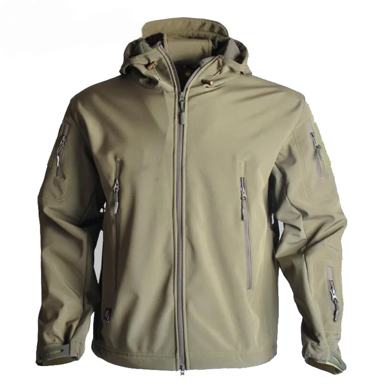 TAD Тактическая мужская армейская ветровка, непромокаемый комплект одежды для охоты, военная куртка для улицы, непромокаемые военные пальто и брюки Изображение 2 