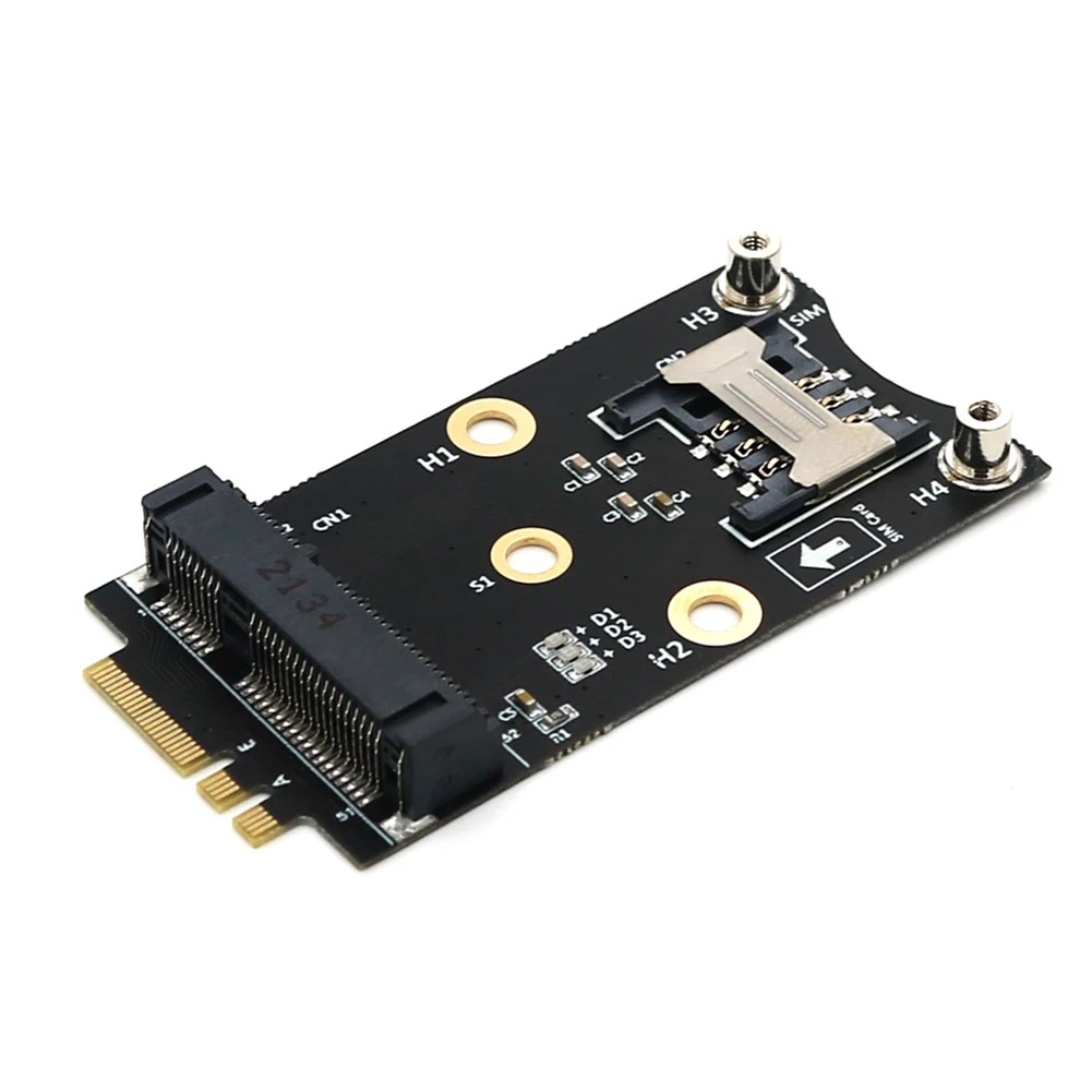 Адаптер Wi-Fi M.2 Mini PCIE для беспроводной сетевой карты M2 NGFF Key A + E для сбора карт Wi-Fi со слотом