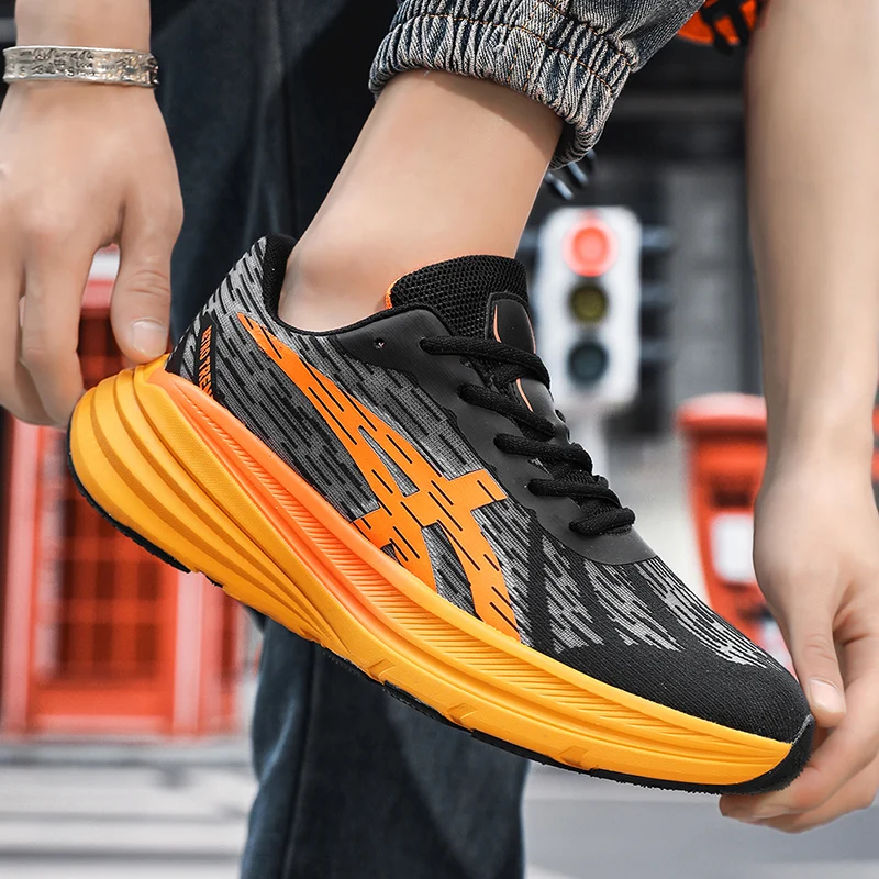 Брендовая дизайнерская обувь для бега, Летняя Мужская спортивная обувь для бега, Женские массивные кроссовки, Уличная спортивная обувь для тренировок, Мужская обувь