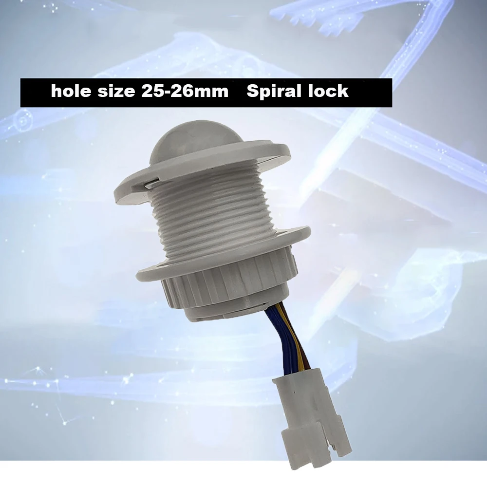 Горячая вода переменного тока 85-265 В LED PIR Инфракрасный датчик движения, Переключатель времени, Регулируемый по светочувствительности Датчик движения, Выключатель лампы