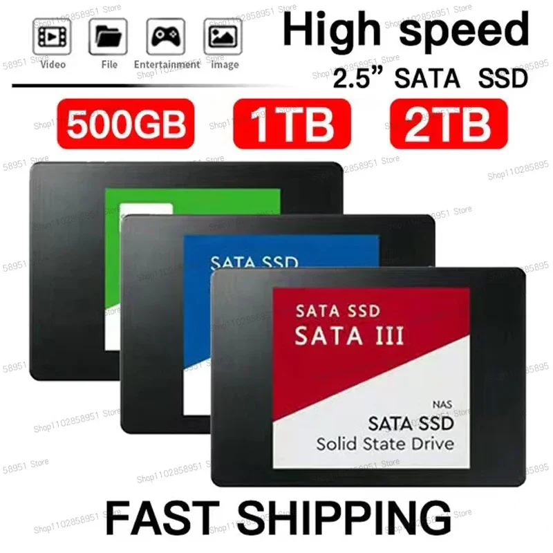 Горячий 8 ТБ SSD sata 4 ТБ 2 ТБ Жесткий диск sata3 2,5-дюймовый ssd TLC 560 МБ/с. Внутренние Твердотельные Накопители для ноутбуков и настольных ПК