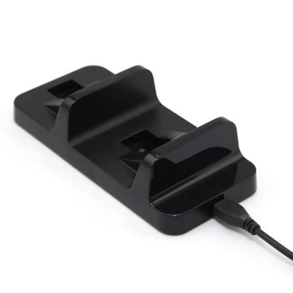 Двойное USB зарядное устройство Универсальный Беспроводной джойстик Зарядная док-станция Подставка Держатель для зарядки Базовая замена для PS4