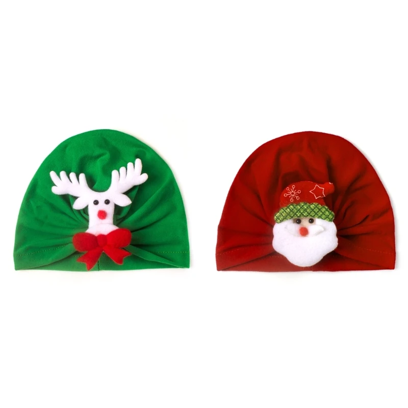 Детская Шляпа Санта-Клауса Рождественская Шляпа Косплей Костюм Праздничная Шляпа Для Вечеринки Головной Убор Для Новорожденных 40JC