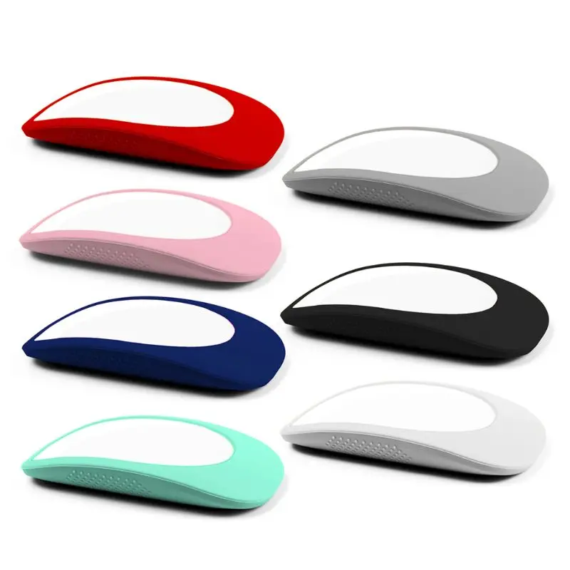 Для Apple Mouse Защитный чехол Magic Mouse 1/2 Поколения Беспроводной Силиконовый Защитный чехол для корпуса Anti-drop Dropship