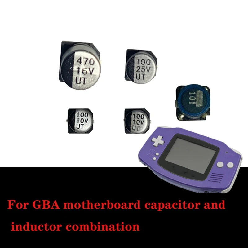 Для материнской платы игровой консоли Nintendo GBA конденсатор, комбинация индуктивностей новый набор 32-контактных 40-контактных устройств общего обслуживания