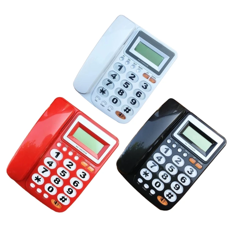 Домашний телефон KX-T2025 Проводной стационарный телефон с дисплеем вызывающего абонента Изображение 0 