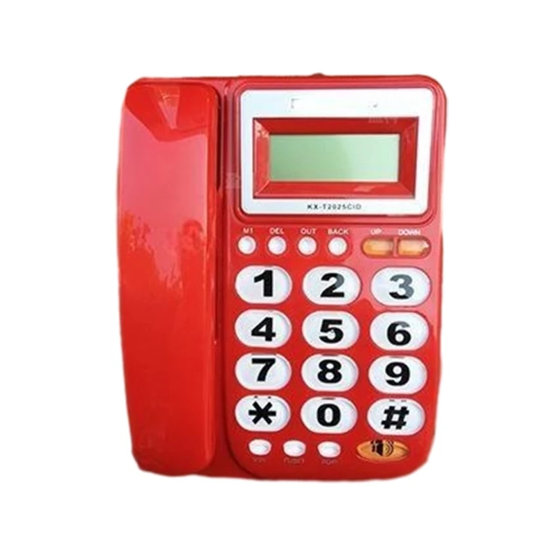 Домашний телефон KX-T2025 Проводной стационарный телефон с дисплеем вызывающего абонента Изображение 4 