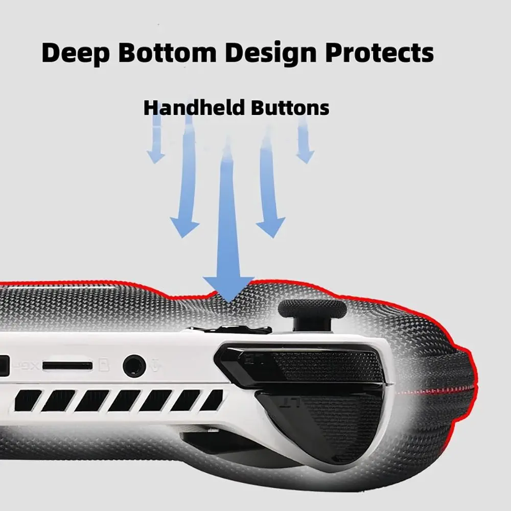 Жесткий чехол для переноски Сумка EVA Защитный чехол Противоударный портативный протектор экрана для Asus ROG Ally Изображение 2 