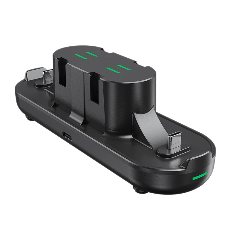 Зарядное устройство для контроллера, док-станция для зарядки 6 В 1 для коммутатора Nintend PS5 Со светодиодным индикатором зарядки и кабелем Type C.