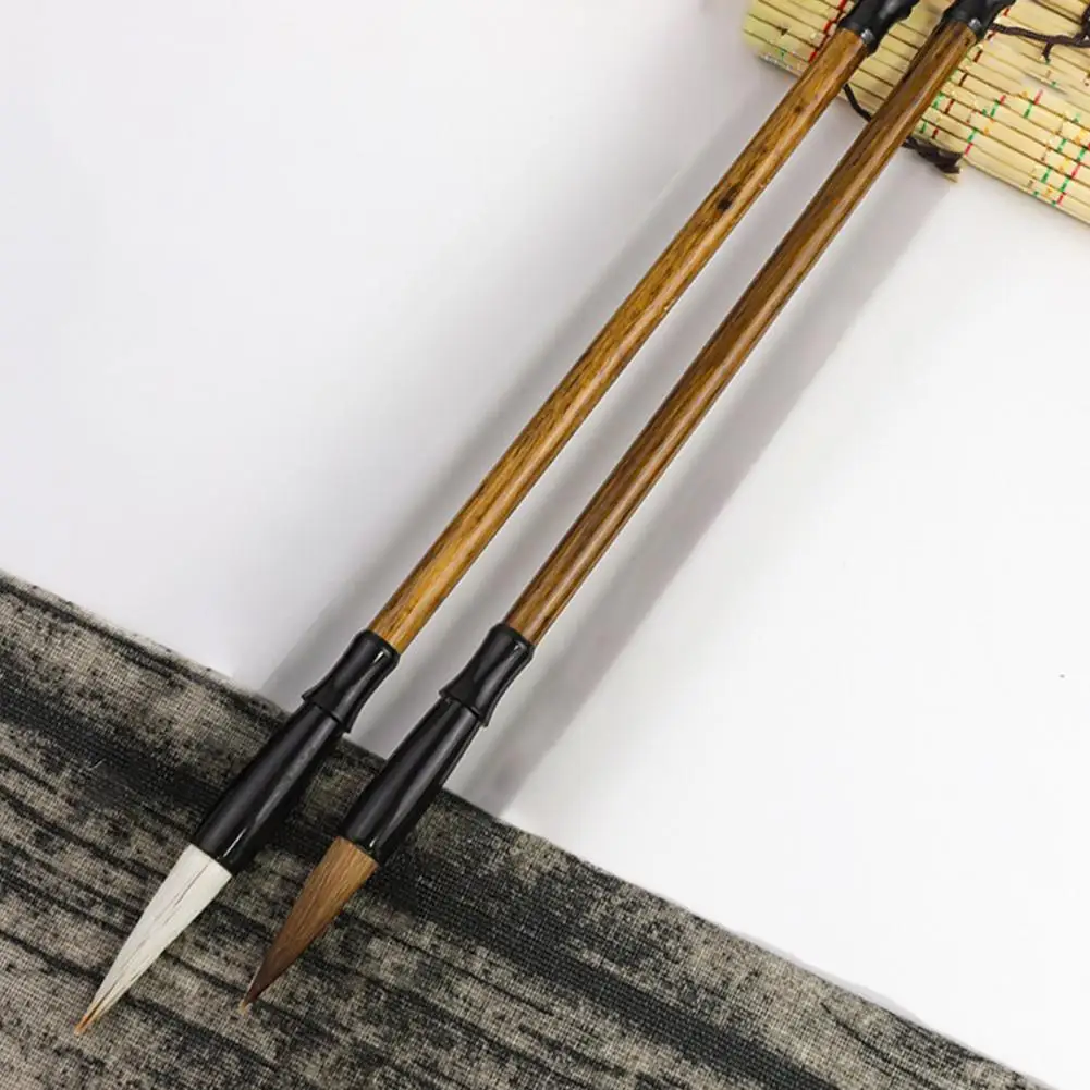 Кисть для письма в китайском стиле Портативная деревянная ручка-кисточка для школьных принадлежностей scolaires Изображение 1 