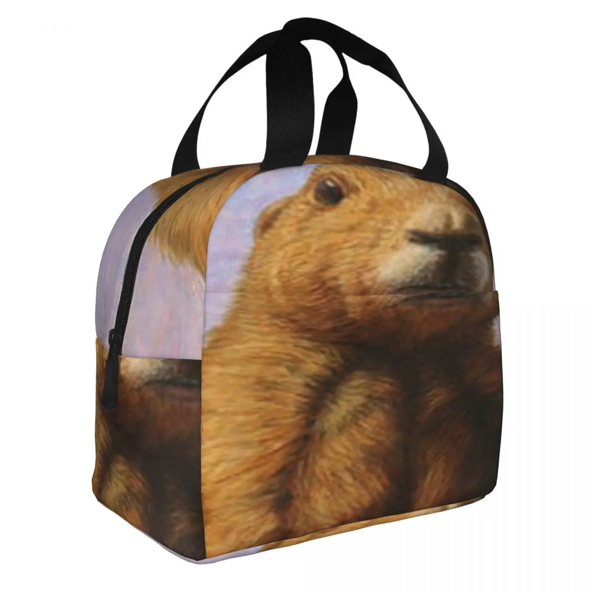 Ланч-бокс Tall Prairie Dog James W Johnson, симпатичная сумка для ланча, изолированная сумка для ланча Изображение 1 