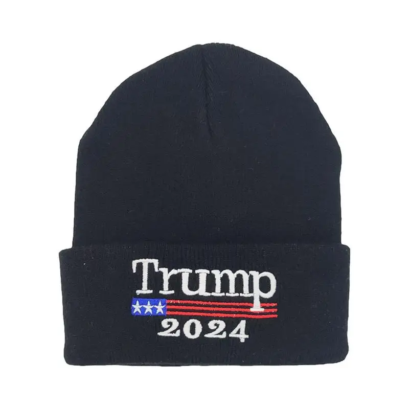 Модная вязаная кепка Trump с вышивкой, Кепки для дальнобойщиков, кепки Patriots, Кепки для мужчин и женщин, повседневная Солнцезащитная кепка президента Трампа Изображение 0 