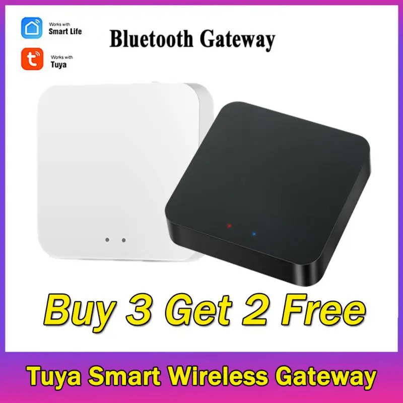 Мост-концентратор Tuya Smart Wireless Bluetooth Gateway, расписание таймера для умного дома, пульт дистанционного управления Smart Life, работа с Alexa Google Home