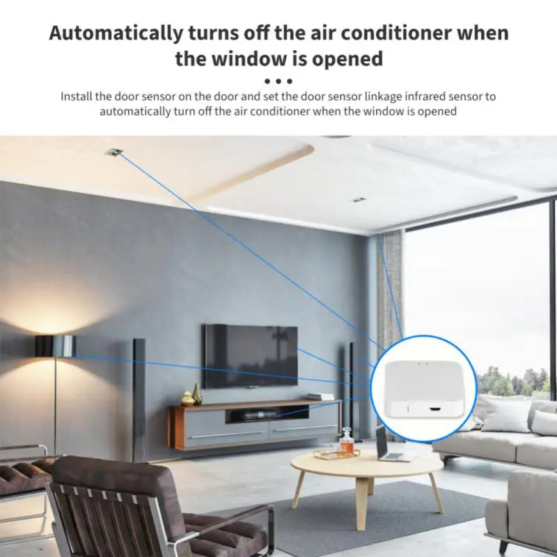 Мост-концентратор Tuya Smart Wireless Bluetooth Gateway, расписание таймера для умного дома, пульт дистанционного управления Smart Life, работа с Alexa Google Home Изображение 1 
