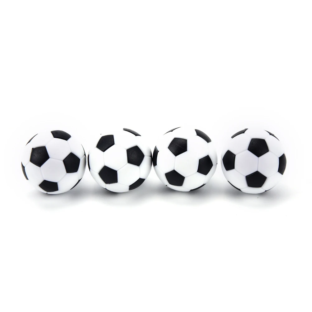 Новые 4 Шт 32 мм Футбольный Мяч Футбольные Спортивные Подарки Круглые Игры В помещении Настольный Футбол Пластиковый Футбольный Мяч Совершенно Новый