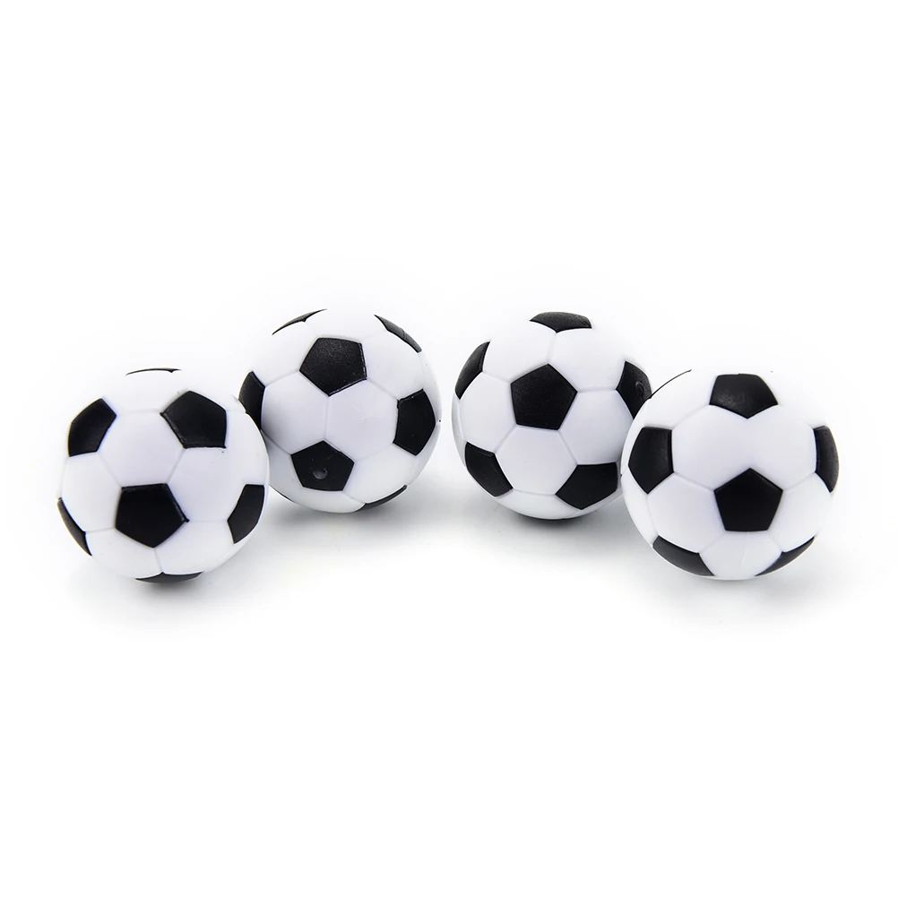 Новые 4 Шт 32 мм Футбольный Мяч Футбольные Спортивные Подарки Круглые Игры В помещении Настольный Футбол Пластиковый Футбольный Мяч Совершенно Новый Изображение 1 