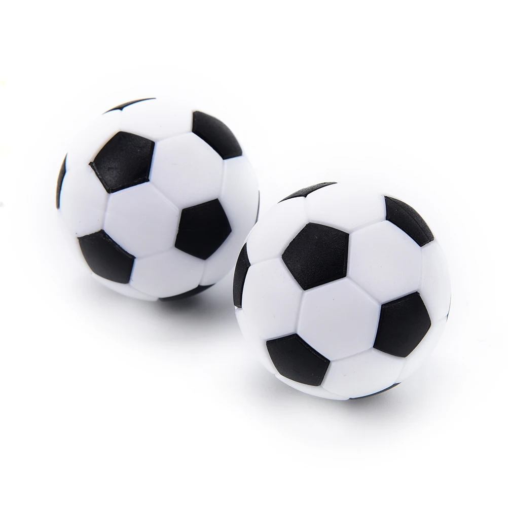 Новые 4 Шт 32 мм Футбольный Мяч Футбольные Спортивные Подарки Круглые Игры В помещении Настольный Футбол Пластиковый Футбольный Мяч Совершенно Новый Изображение 2 