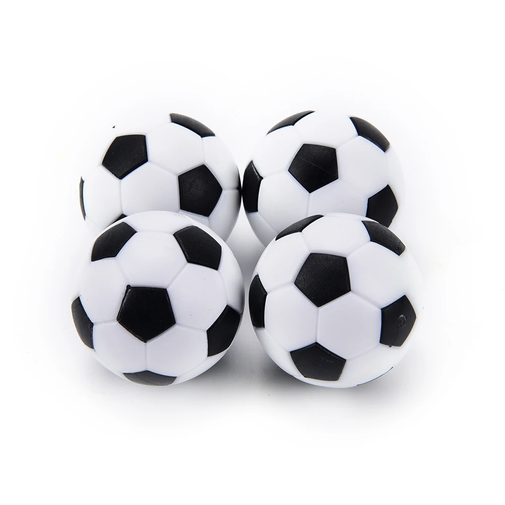 Новые 4 Шт 32 мм Футбольный Мяч Футбольные Спортивные Подарки Круглые Игры В помещении Настольный Футбол Пластиковый Футбольный Мяч Совершенно Новый Изображение 3 