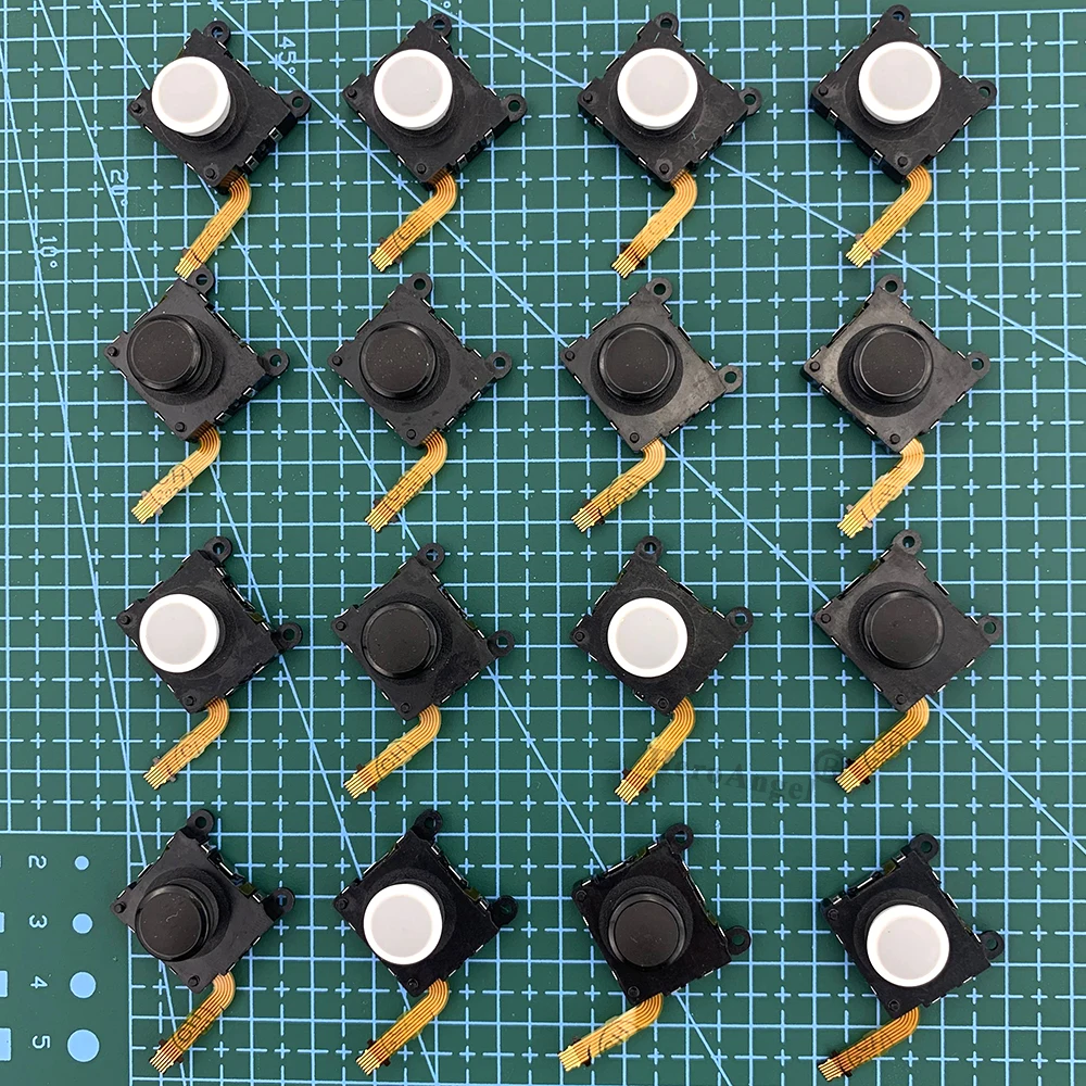 Оригинальный 10 шт./Лот Левый И Правый 3D Аналоговый Джойстик Rocker Sensor Module Control Pad Stick для PS VITA PSV 1000 1001 Черный Белый Изображение 5 