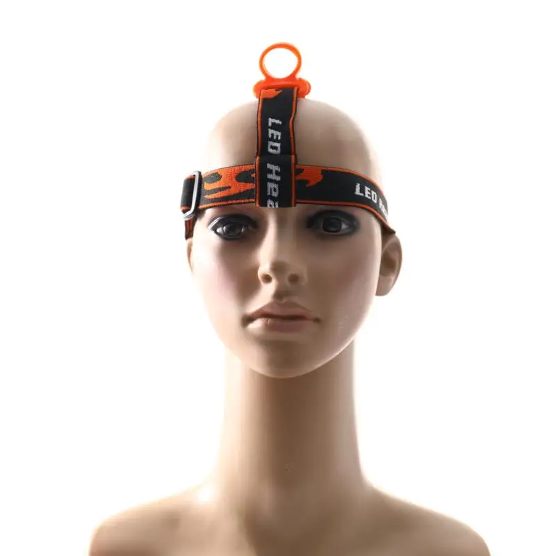 Повязка на голову с фонариком, ремешок для крепления ленты на ремне, подставка для светодиодов диаметром от 22 до 32 мм Изображение 5 