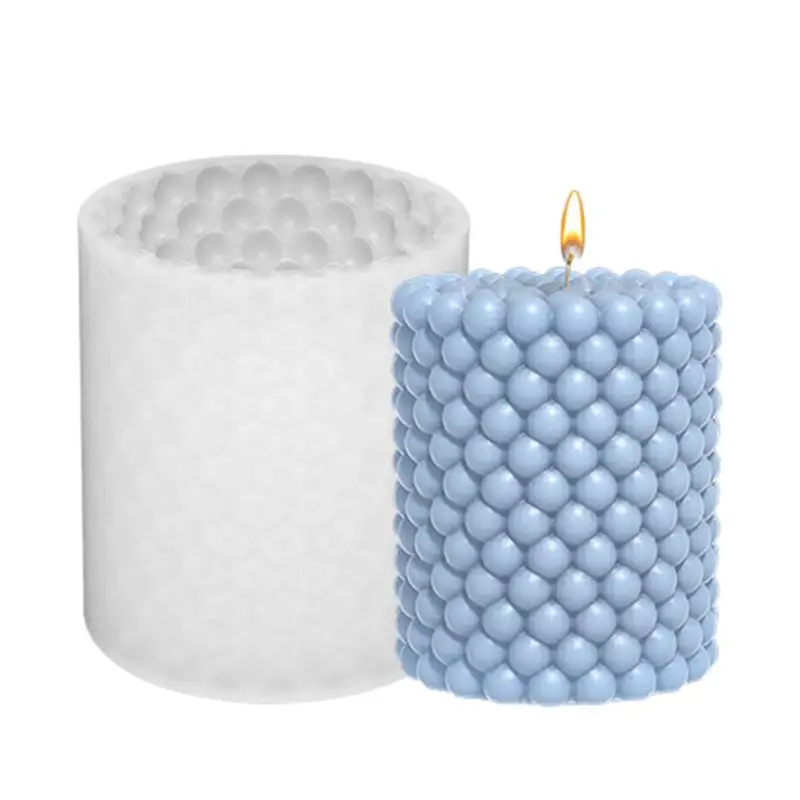 Пузырьковая форма для свечей Пузырьковая силиконовая форма для свечей Декоративная форма для изготовления свечей DIY Crafts Home Decor Craft