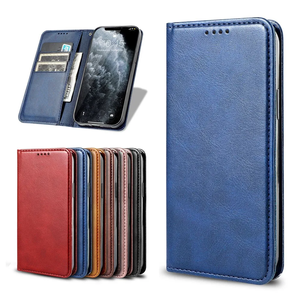 Роскошный кожаный чехол-бумажник для телефона Itel A37 A26 5,7 