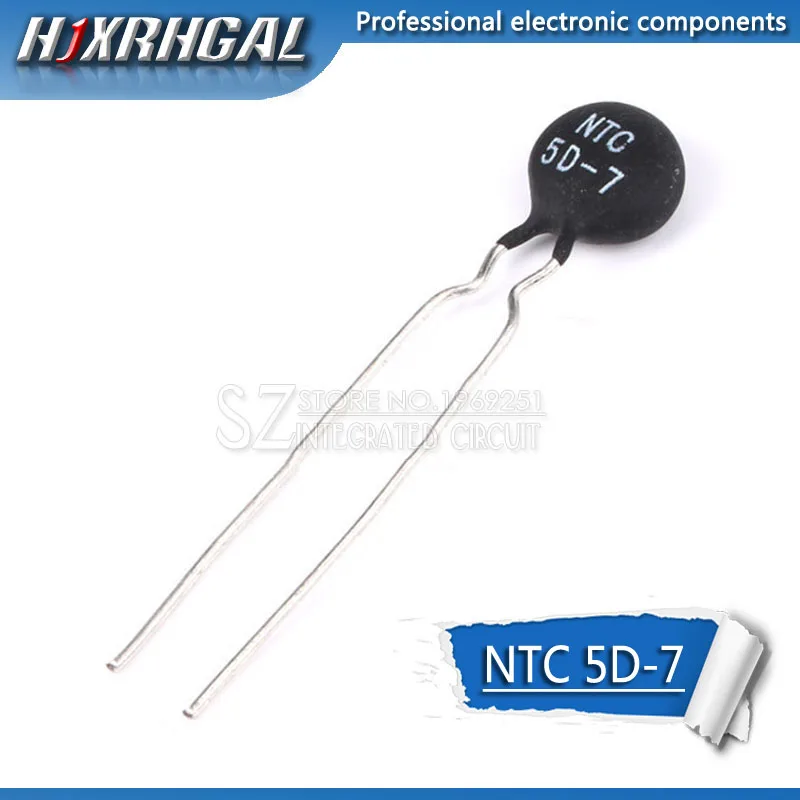 Терморезистор NTC 5D-7 10шт терморезистор hjxrhgal Изображение 0 