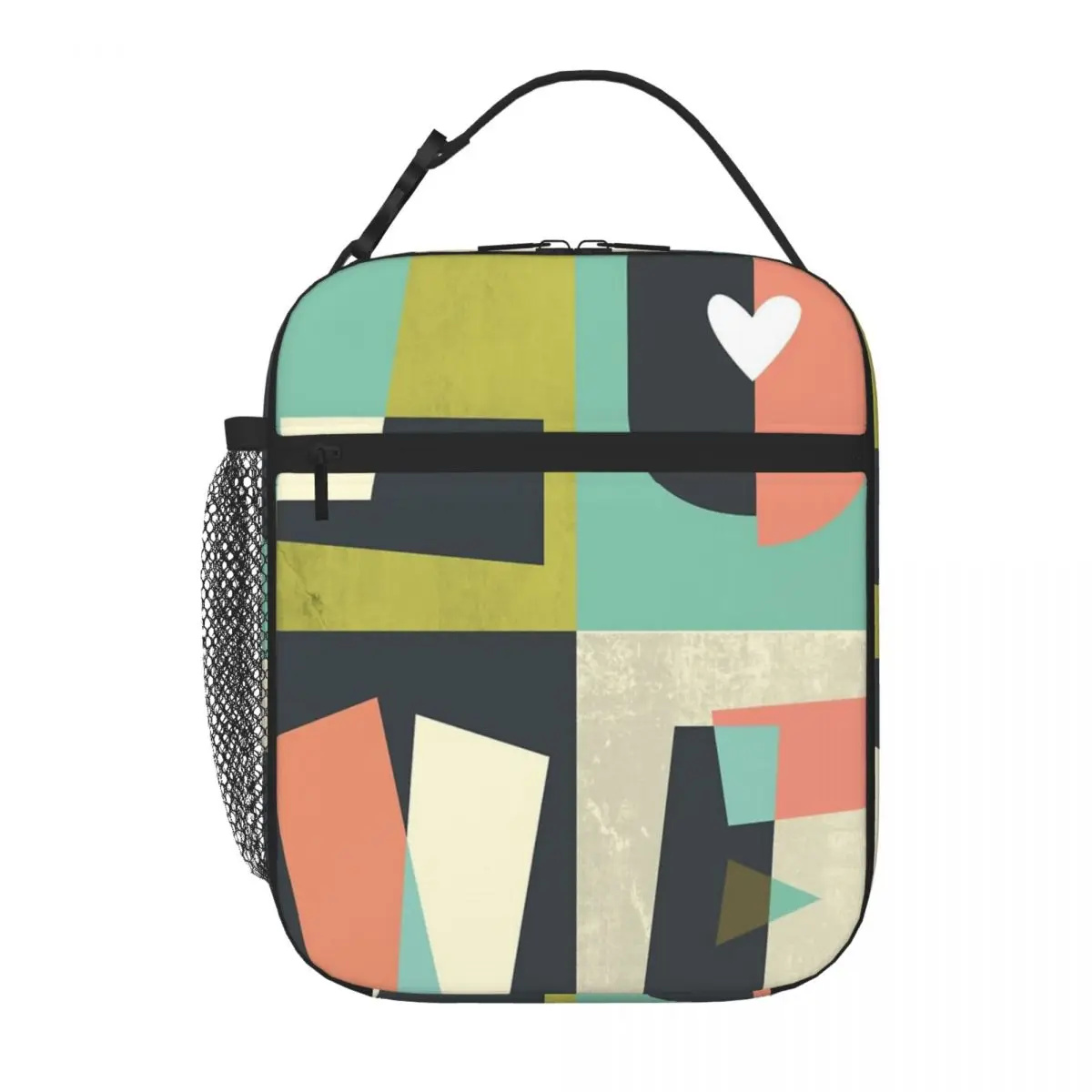 Типографика LOVE Полноцветная сумка для ланча, сумки для ланча, изолированная сумка, детская сумка для ланча