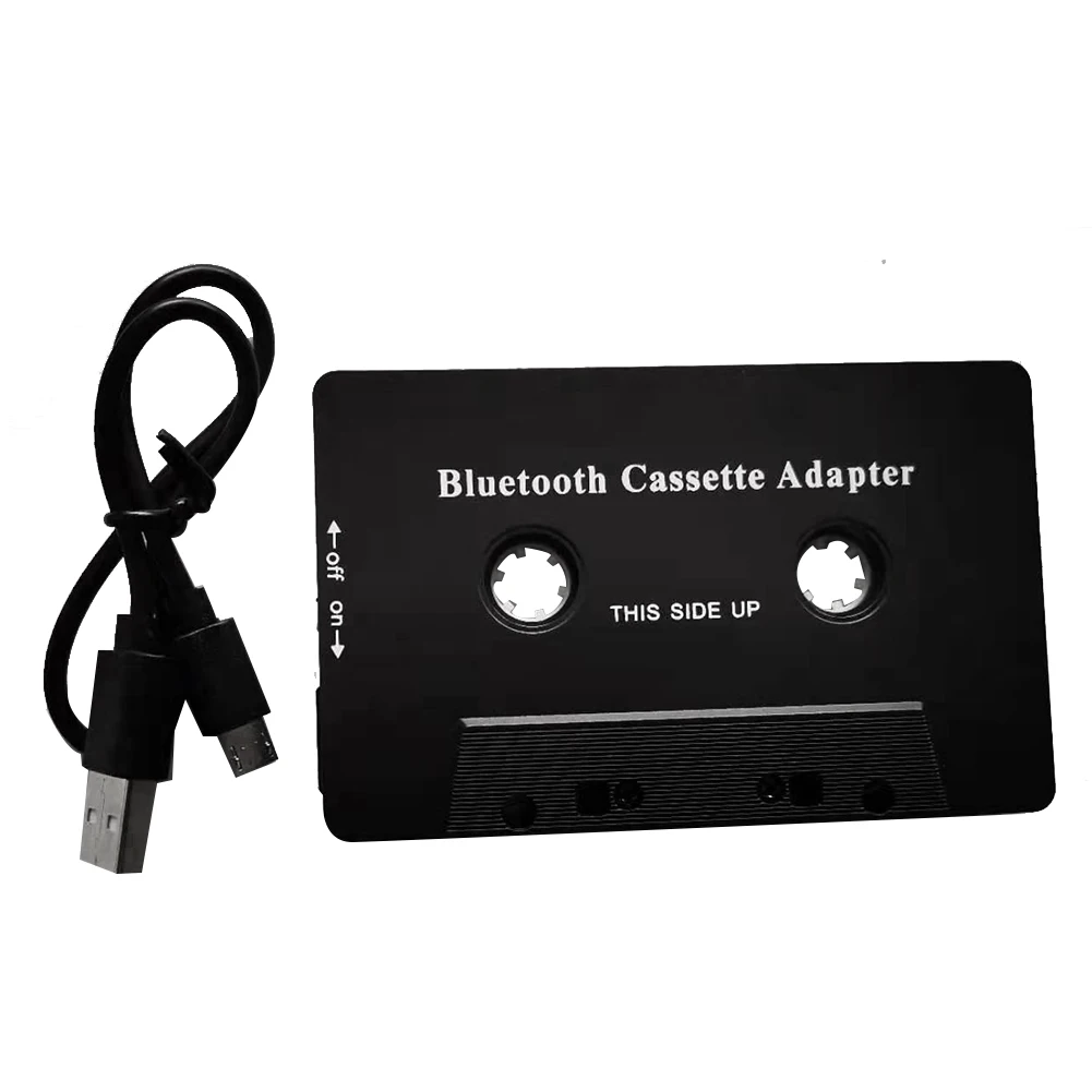 Универсальная кассета Bluetooth 5.0, Автомобильная аудиокассета, Aux Стерео адаптер с микрофоном для телефона, MP3 AUX кабель, CD-плеер
