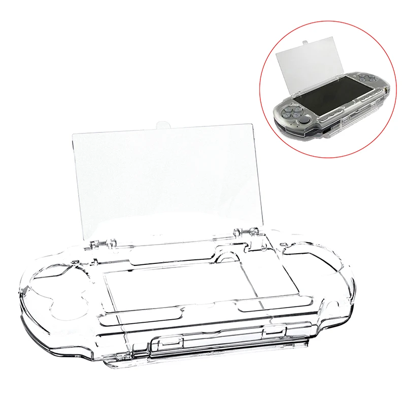 Универсальный прозрачный хрустальный чехол для PSP2000, Корпуса для PSP3000, жесткий чехол для переноски, сменная оболочка, игровые аксессуары