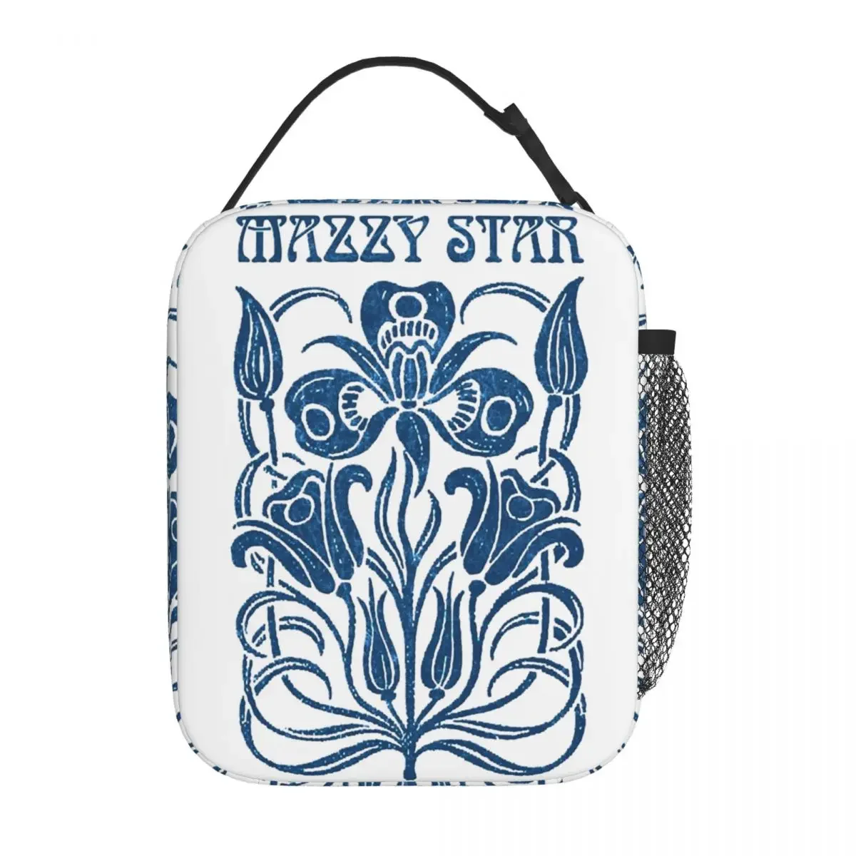 Фотография Mazzy Star Изолированная сумка для ланча Термоконтейнер для ланча Музыкальная группа Портативная сумка-ланч-бокс Мужчины Женщины Путешествия в колледж